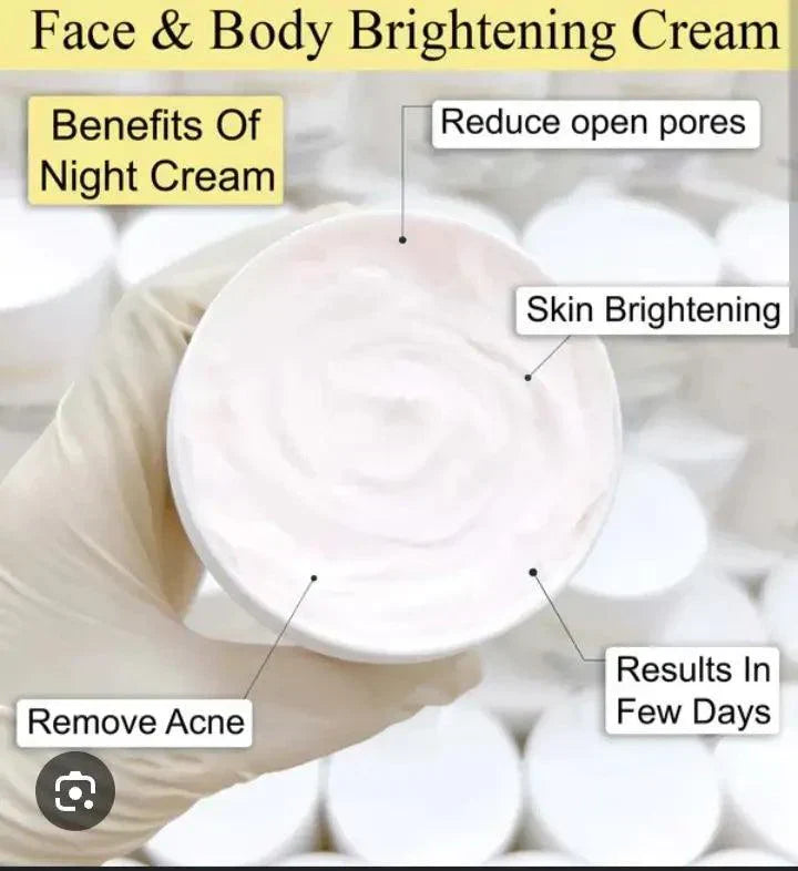 The Health Healer Night Cream For Bright, White And Clear Skin ORIGINAL |FREE|